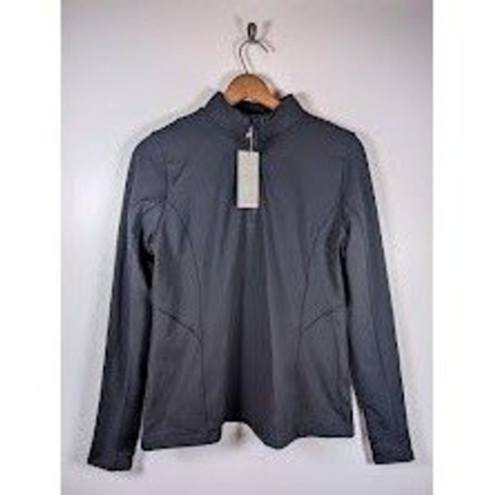 Calia Womens Quarter Zip Pullover Top Size Large Cold Weather‎ Layer 1/4 Zip NEW - Picture 7 of 7